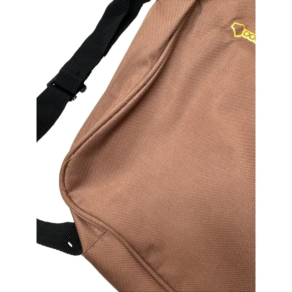 Legend of Zelda Breath of the Wild Messenger laptop Bag Brown Z Sword CultureFly